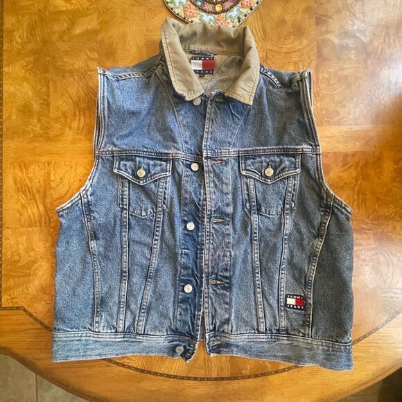 Tommy Jeans Manly Real Denim Vest! - Picture 1 of 13